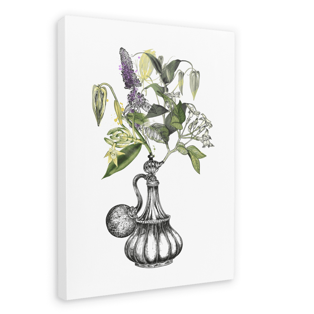 Orientale Matte Canvas Print Les Parfums 28"x40"(70x100 cm) Canvas Print