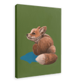 Tiny Fox Giclée Canvas Print Creature Features 28"x40"(70x100 cm) Canvas Print