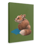 Tiny Fox Giclée Canvas Print Creature Features 28"x40"(70x100 cm) Canvas Print