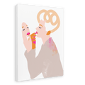 Kelly Canvas Print Lip Graces 28"x40"(70x100 cm) Canvas Print
