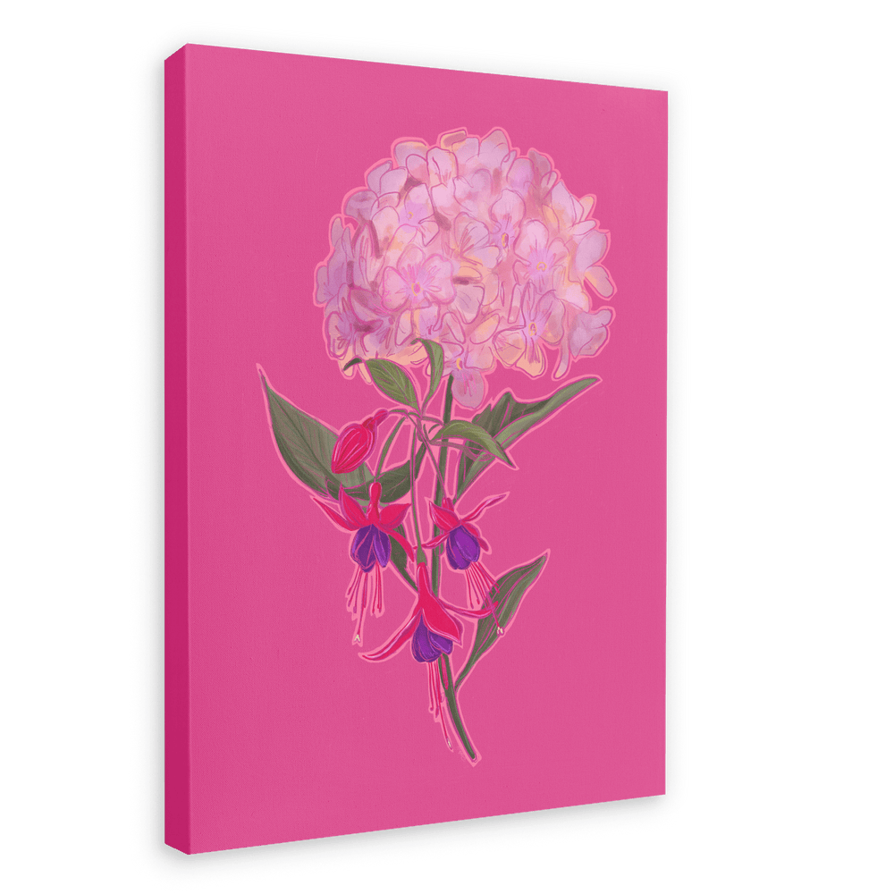 September Canvas Print Birthday Blooms 28"x40"(70x100 cm) Canvas Print