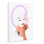 Slick Canvas Print Lip Graces 28"x40"(70x100 cm) Canvas Print