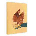 Chirpy Cheep Cheep Chickens Giclée Canvas Print Creature Features 28"x40"(70x100 cm) Canvas Print