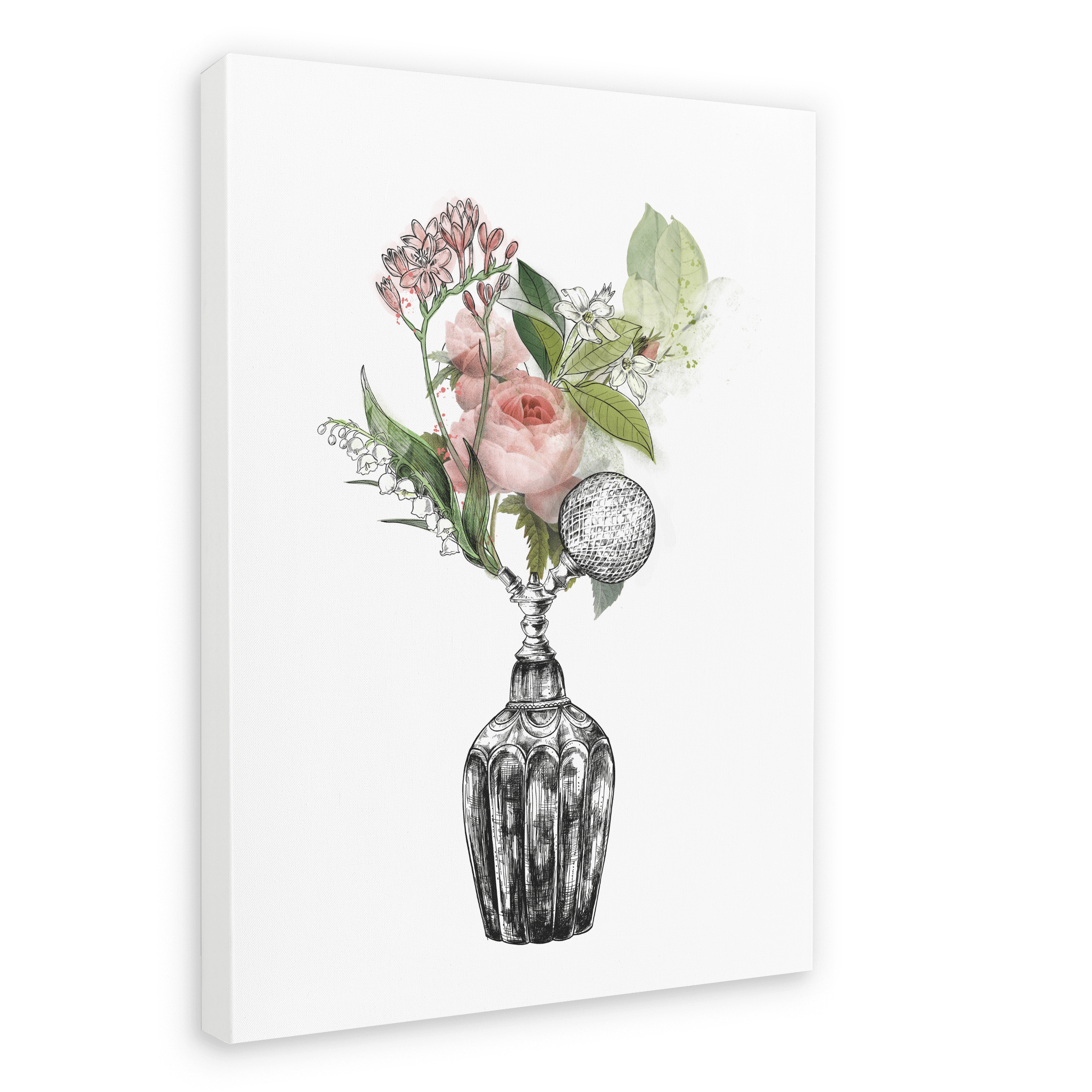 Florale Canvas Print Les Parfums 28