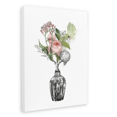 Florale Canvas Print Les Parfums 28"x40"(70x100 cm) Canvas Print