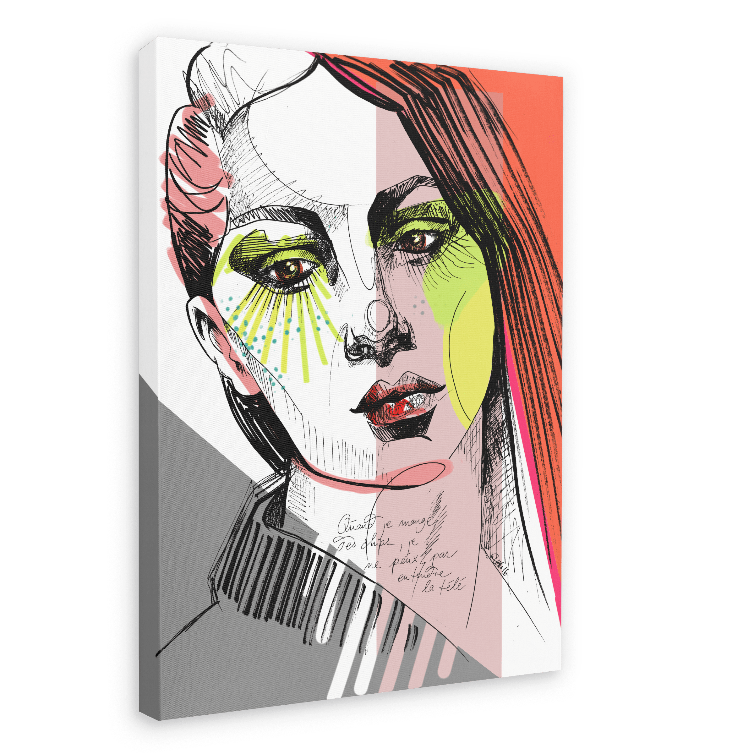 Crisps Canvas Print a la mode 28
