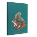 Cyril Squirrel Giclée Canvas Print Creature Features 28"x40"(70x100 cm) Canvas Print