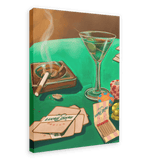 Lucky Ducky Casino Giclée Canvas Print