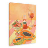 L'Aperitivo Leopardo Giclée Canvas Print