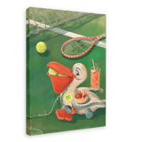 Petit Pélican Tennis Club Giclée Canvas Print