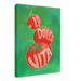 An artwork from Intercontinental Fruitery titled "Pomodori La Dolce Vita Giclée Canvas Print" features three red tomatoes stacked on a green background with the words "La Dolce Vita" written on them.