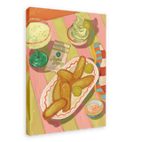 Frickle Feast Giclée Canvas Print