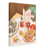 Shromp's Seafood Chomps Giclée Canvas Print