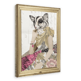 Lady Promqueen Glider Canvas Print