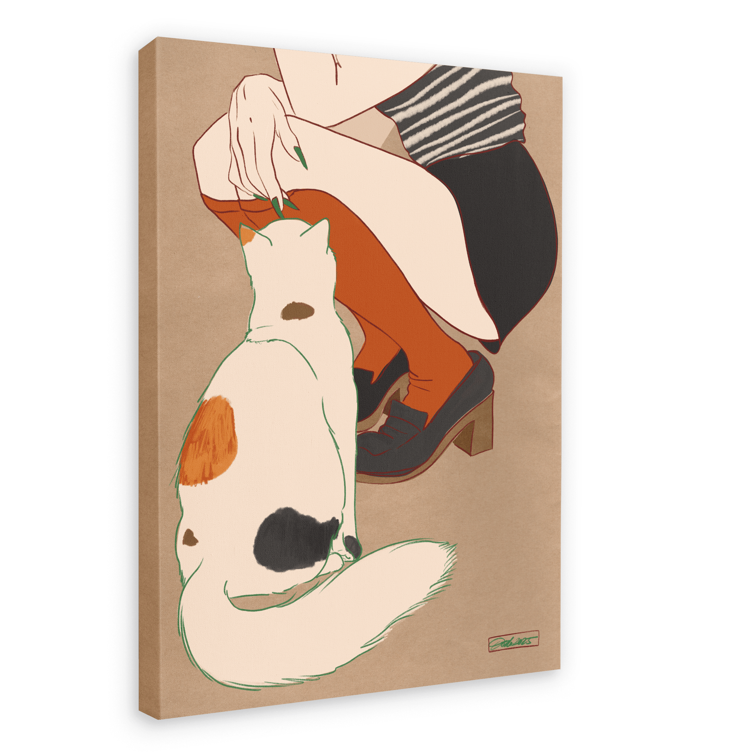Illustration from Beauty and the Beastie’s 