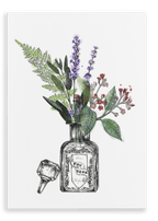 Fougere Canvas Print Les Parfums 28"x40"(70x100 cm) Canvas Print