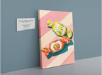 Pillow Sweets Citrus Giclée Canvas Print Hôtel Dodo 28"x40"(70x100 cm) Canvas Print