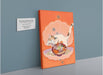 Seafood Ramen Thief a.k.a. Venus Of Pawticelli Giclée Canvas Print Kitsch Kanaveral 28"x40"(70x100 cm) Canvas Print