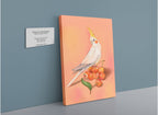Cherry Cockatiel Giclée Canvas Print Sticky Beaks 28"x40"(70x100 cm) Canvas Print