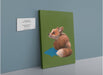 Tiny Fox Giclée Canvas Print Creature Features 28"x40"(70x100 cm) Canvas Print