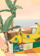 Chonkita Bananas Giclée Art Print