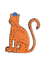 Léopard Roux Pin Pins by diedododa Pin