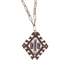 Totem Necklace Necklaces Style 1 - Medium paperclip chain: 60cm (ca.24”) Necklace