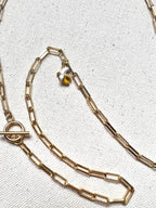 J'ai La Banane Necklace Necklaces Style 1 - Medium paperclip chain: 60cm (ca.24”) Necklace