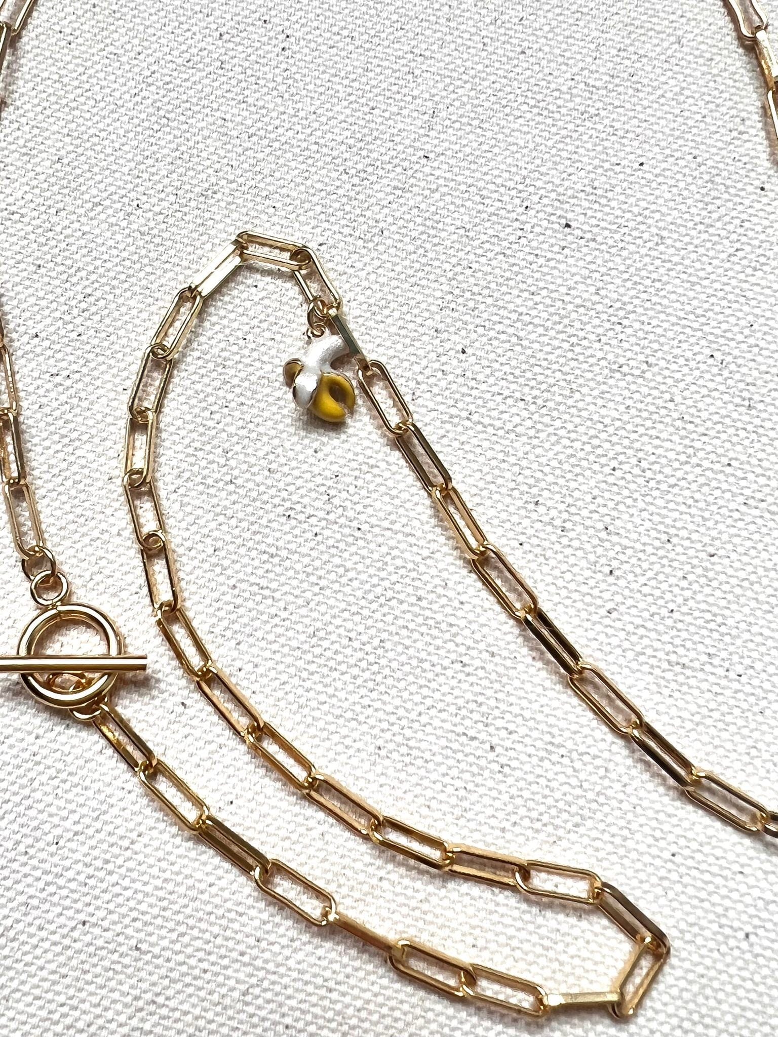 J'ai La Banane Necklace Necklaces Style 1 - Medium paperclip chain: 60cm (ca.24”) Necklace