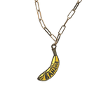 J'ai La Banane Necklace Necklaces Style 1 - Medium paperclip chain: 60cm (ca.24”) Necklace