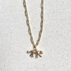 Leovely Leopard Necklace Necklaces Style 1 - Small paperclip chain: 46cm (ca.18”) Necklace