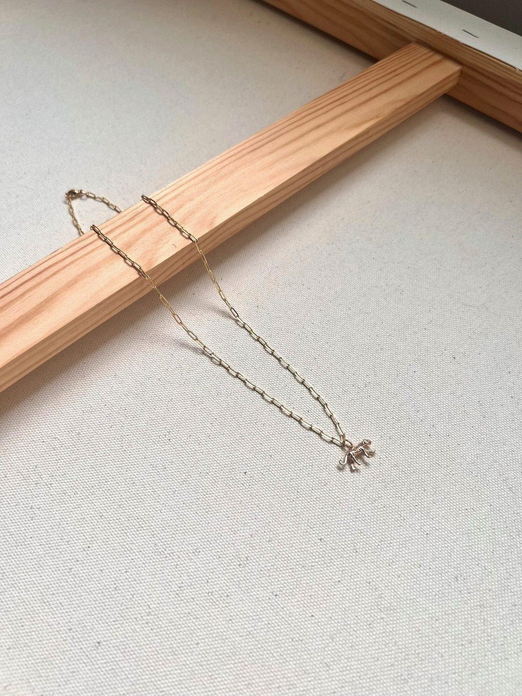 Leovely Leopard Necklace Necklaces Style 1 - Small paperclip chain: 46cm (ca.18”) Necklace