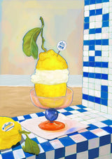 Amalfi Limoni Giclée Art Print