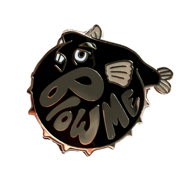 Beastly Blowfish Pin Pins by diedododa Pin