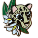Botanist & Leopard Pin Pins by diedododa Pin