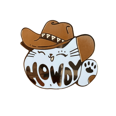 Howdy Pawdner pin Pins by diedododa Pin
