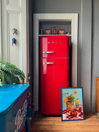 You Say Tomato I Say Wolf Peach Giclée Art Print Hôtel Dodo Art Print