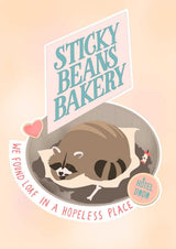 Sticky Beans Bakery Loaf In A Hopeless Place Matte Art Print