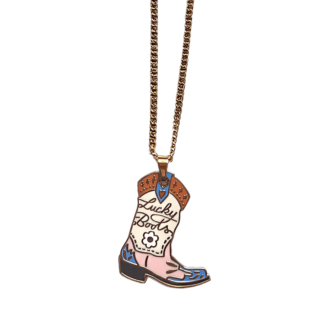 Lucky Boots Necklace Necklaces Necklace