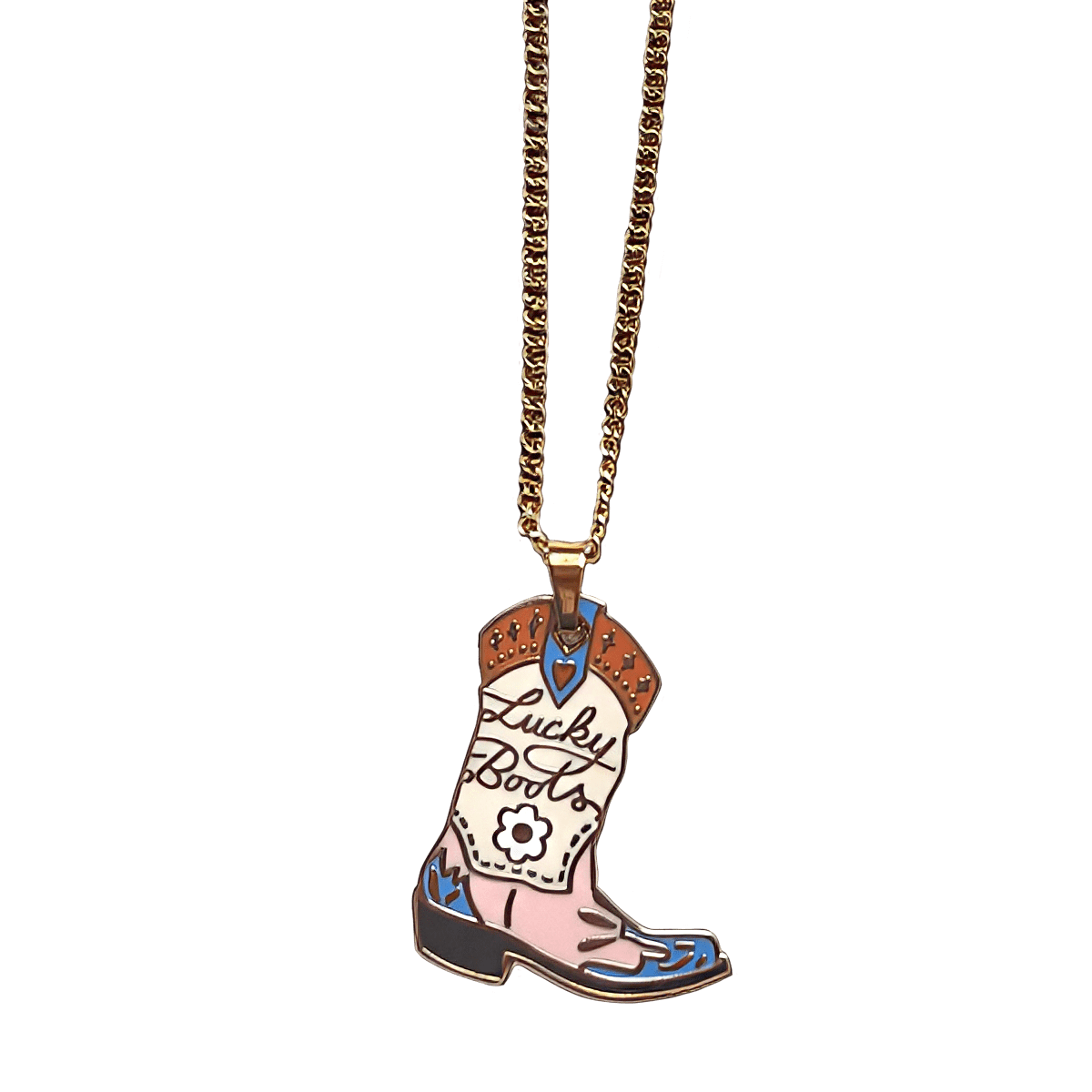 Lucky Boots Necklace Necklaces Necklace
