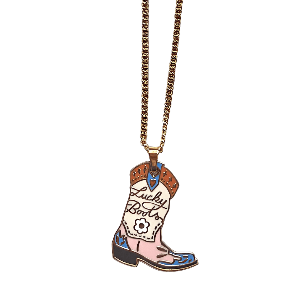 Lucky Boots Necklace Necklaces Necklace