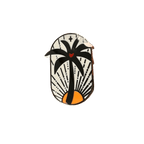 Palmy Days Dawn Pin Pins by diedododa Pin