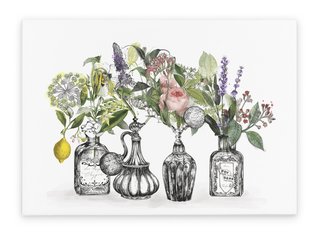 Les Parfums Canvas Print Les Parfums 28"x40"(70x100 cm) Canvas Print