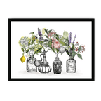 Les Parfums Framed Print Les Parfums A3 (297 X 420 mm) / Black / No Mount (All Art) Framed Print