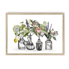 Les Parfums Framed Print Les Parfums A3 (297 X 420 mm) / Natural / No Mount (All Art) Framed Print