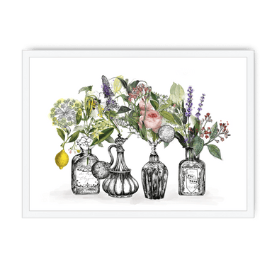 Les Parfums Framed Print Les Parfums A3 (297 X 420 mm) / White / No Mount (All Art) Framed Print