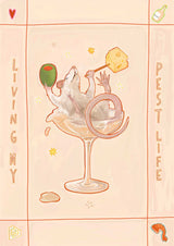 Living my Pest Life Matte Art Print