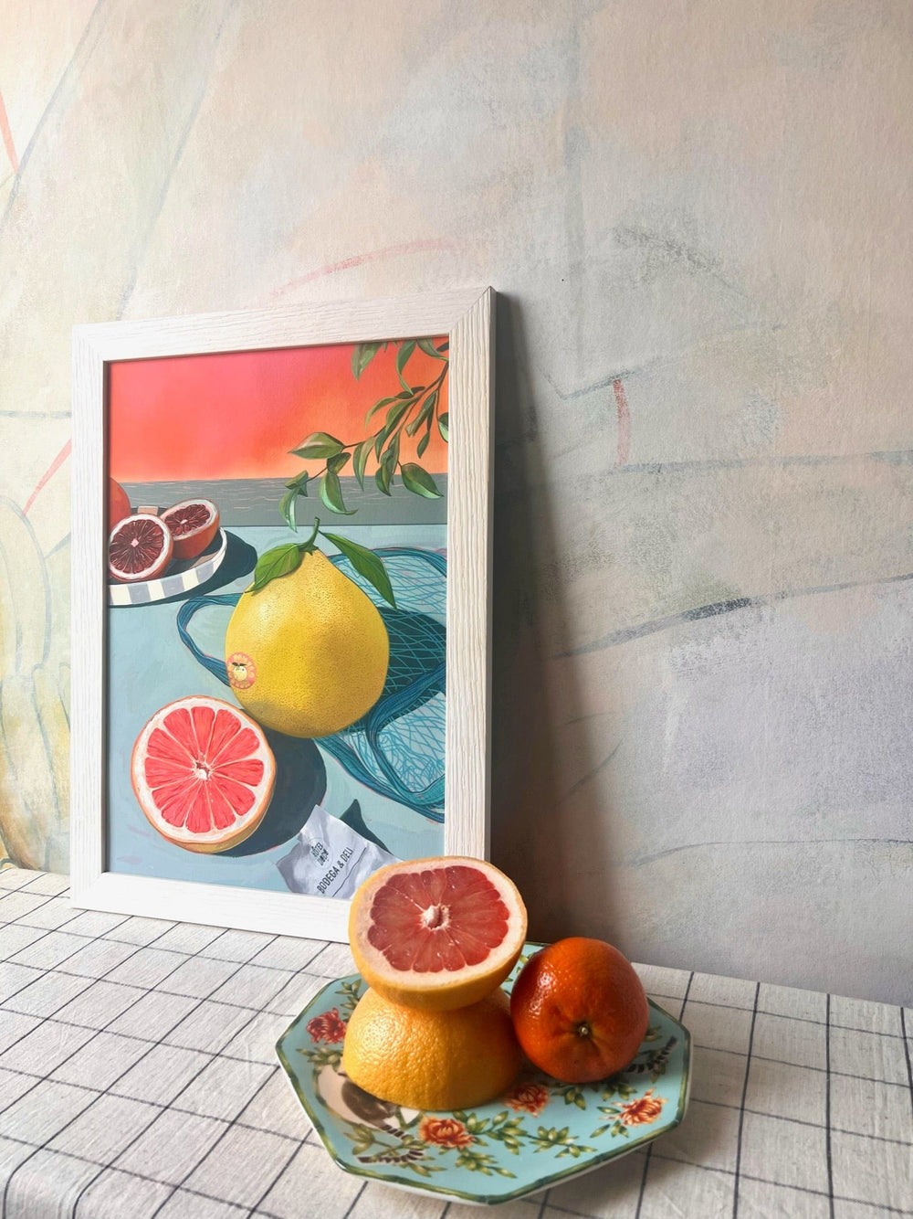 Mellow Pomelo Giclée Art Print Hôtel Dodo Art Print