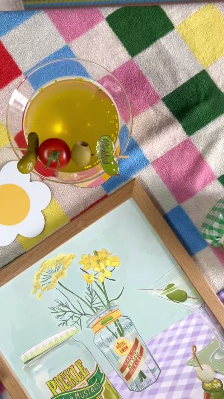 Pickle Party Giclée Art Print