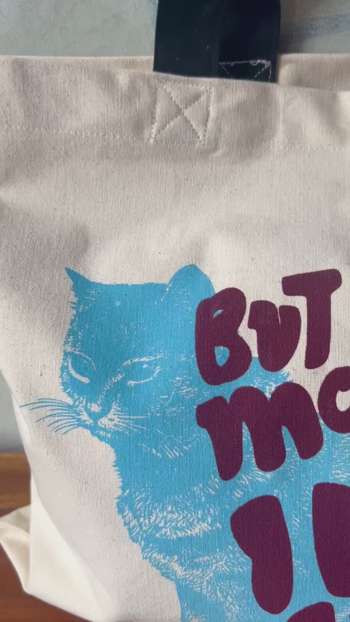 But Mostly I Like Cats Shopping & Beach Bag